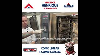 Limpeza adequada dos equipamentos Rational I-combi Classic