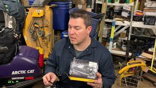 How to Install Ski-Doo E LinQ for heated visor and DESS Key Cord Holder Gen 4 850 Skidoo Snowmobile