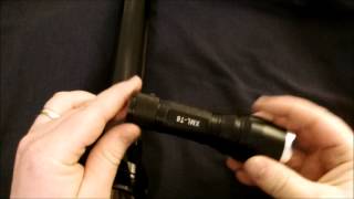 Ultrafire xml t6 zoom light: The ultimate $10 flashlight.