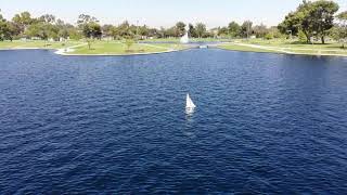 A Little Sailboat Chasing with the Mavic Air