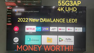 Dawlance LED 55" UHD ANDROID | 55G3AP | COMPLETE REVIEW | UNBOXING