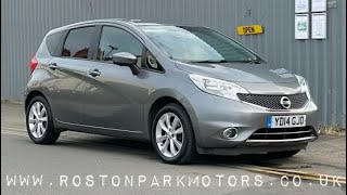 2014 (14) Nissan Note 1.2 DiG-S Tekna 5dr - 68k - £0 road tax for sale @rostonparkmotors Nuneaton