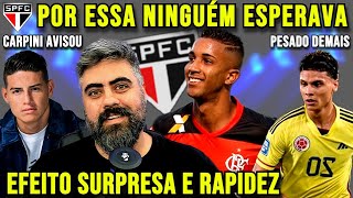 TOP DEMAIS! SPFC FICA GIGANTE COM RETORNO EXCELENTE E JAMES RODRIGUEZ AGORA!