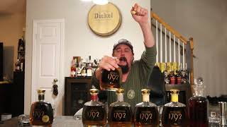 1792 - The Lineup - Sweet Wheat, Small Batch, 12 Years, Single Barrel, Bottled In Bond, Full Proof