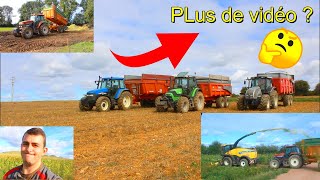 POURQUOI JE NE FAIT PLUS DE VIDEO ? ENSILAGE DE MAÏS !