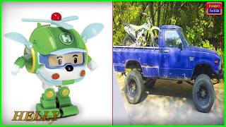 Robocar Poli in real life! Educational video for kids! New cartoons about cars 4