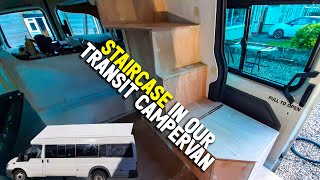 Staircase in Our Campervan!!!