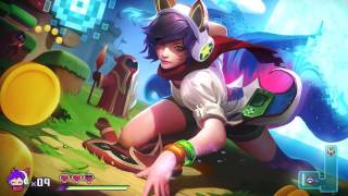 Bit Rush Arcade Ahri - [Login Screen, Music song, Intro, Animation, Theme][HD]- League of Legends