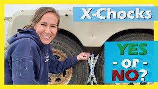 X-Chock Stabilizers - Are they worth it? | RV Stabilizers, Stickers and Truck Update