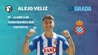 Alejo Veliz: "Le dije a mi representante que solo quería ir al Espanyol"