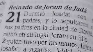 2 Crónicas 21-22 (Reinado de Joram de Judá) y Tito 1 (Requisitos de ancianos y obispos) RVR1960