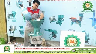 Chế biến thức ăn cho bò bằng Máy chế biến thức ăn chăn nuôi 3A2,2Kw