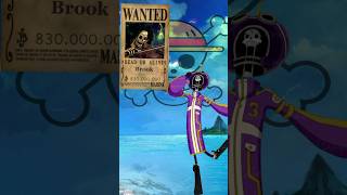 wellerman // one piece brook evolution and bounty poster || #onepiece #shorts