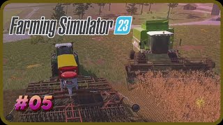 Colheita de Aveia, Plantio de Sorgo e Soja. FORJANDO A FAZENDA #05. Mapa NEUBRUNN.Fs23 MOBILE.