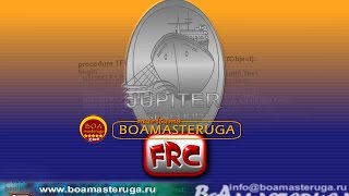 Судно на подводных крыльях на полном ходу , порт Пусан