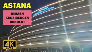 Strolling in Astana 🇰🇿. September 14, 2024. Dimash Kudaibergen concert. Outside the concert hall.