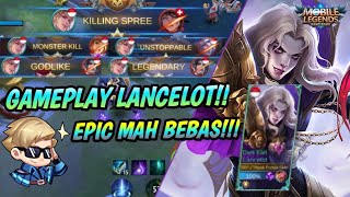 AWAL SEASON 19 SOLO RANK LANCELOT DULU DI TIER EPICAL GLORY ! MOBILE LEGEND