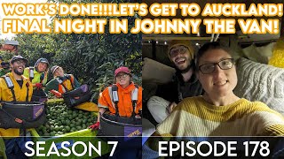 Let's go towards Auckland as our time comes to end, Last night sleeping in Johnny the VAN!