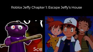 AAAH!!! JEFFY IS HERE! Roblox Jeffy Chapter 1: Escape Jeffy’s House