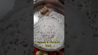 Sunday Special Appam & Chicken Stew | അപ്പവും ചിക്കൻ സ്റ്റൂ കറിയും