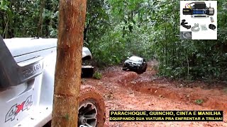 Parachoque, Guincho, Cinta e Manilha acessórios para 4x4