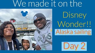 Disney Wonder Alaska Sailing | Day 2