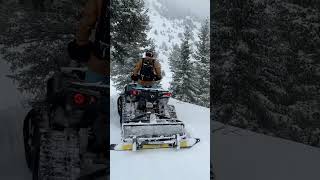 ATV with SNOW TRACKS CAMSO X4S