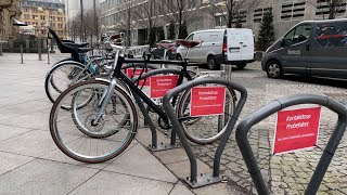 Kontaktlose Probefahrt in der Bike Boutique Frankfurt