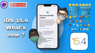 iOS 15.4 what’s new ? ផ្លូវការ iOS 15.4 scan មុខពាក់ម៉ាស់បាន 😷