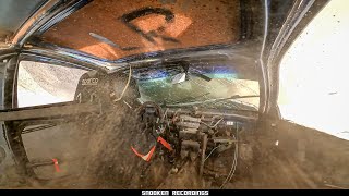 INCAR ROLLOVER CRASH || FOLKRACE CRASH SEMESTERRACET 2023