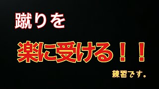 蹴りに対するディフェンストレーニング　#空手 #ディフェンス ＃空手トーニング#karate#組手