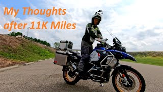 After 11000 miles, my thoughts on my 2019 BMW R1250 GSA.