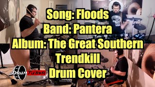 Pantera - Floods - Drum Cover #drumcover #drummer #metalmusic #musician #metaldrummer #music