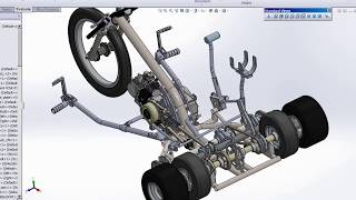 Building a Variable Traction Motorized Drift Trike - part 1