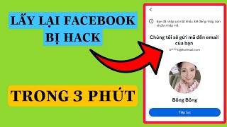 Cách lấy lại tài khoản facebook bị hack | Cách lấy lại facebook bị đổi email và SĐT mới nhất