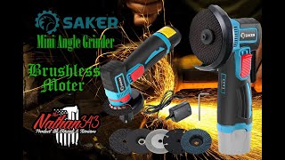 SAKER MINI ANGLE GRINDER