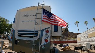 RV first trip, Colorado River.