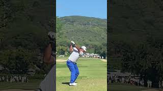 松山英樹　インパクト位置　#shorts #golf