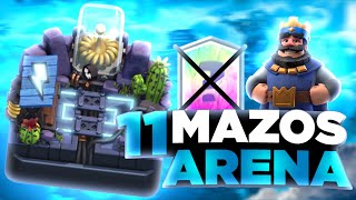 3 MEJORES MAZOS PARA ARENA 11 CON PEKKA EN CLASH ROYALE