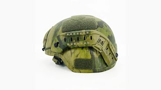 Review mich FAST Tactical Helmet aramid NIJ IIIA.44 Level Helmet 2024