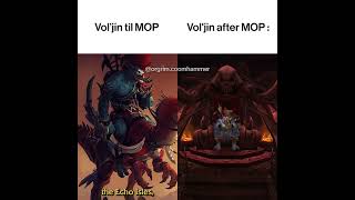 Vol'jin before and after Mist of Pandaria