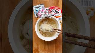 trying vietnam instant noodle PHO the first time #food #fastfood #pho #vietnam