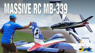 Flying a MASSIVE RC Jet! - XXL MB-339 from Daniel's Design #Airmeet2024