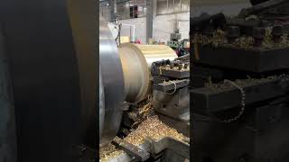 Press Copper Nut Mingren #lathe #brass #process