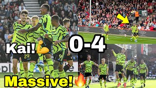 Bournemouth vs Arsenal (4-0) Highlights🔥Havertz Debut Goal,Saka Odegaard & Ben White Score,Reaction