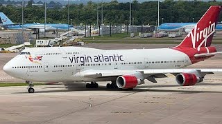 Virgin Atlantic 747-443. Last Virgin Atlantic at London Heathrow. We'll miss you G-VROS!