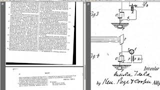 NIKOLA TESLA APPARECCHIO PER L'UTILIZZO DELL'ENERGIA RADIANTE 685.957