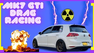 Mk7 GTI Drag Racing (3 Races + Extras) | Stratified Tuned IS38 GTI