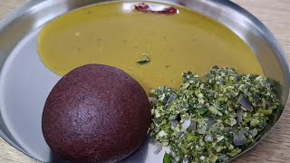 Dantu Soppina Bassaru | Village Style Sambar And Palya Recipe | ದಂಟಿನ ಸೊಪ್ಪು ಬಸ್ಸಾರು ಮತ್ತು ಪಲ್ಯ