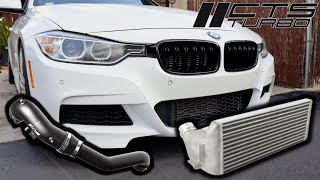 CTS Turbo Charge Pipe + Intercooler INSTALL on My BMW F30 335i N55 RWD